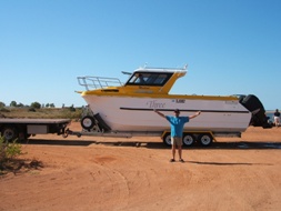 Dave's Big Yella Boat