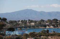 Port Augusta with the Flinders Ranges as a backdrop